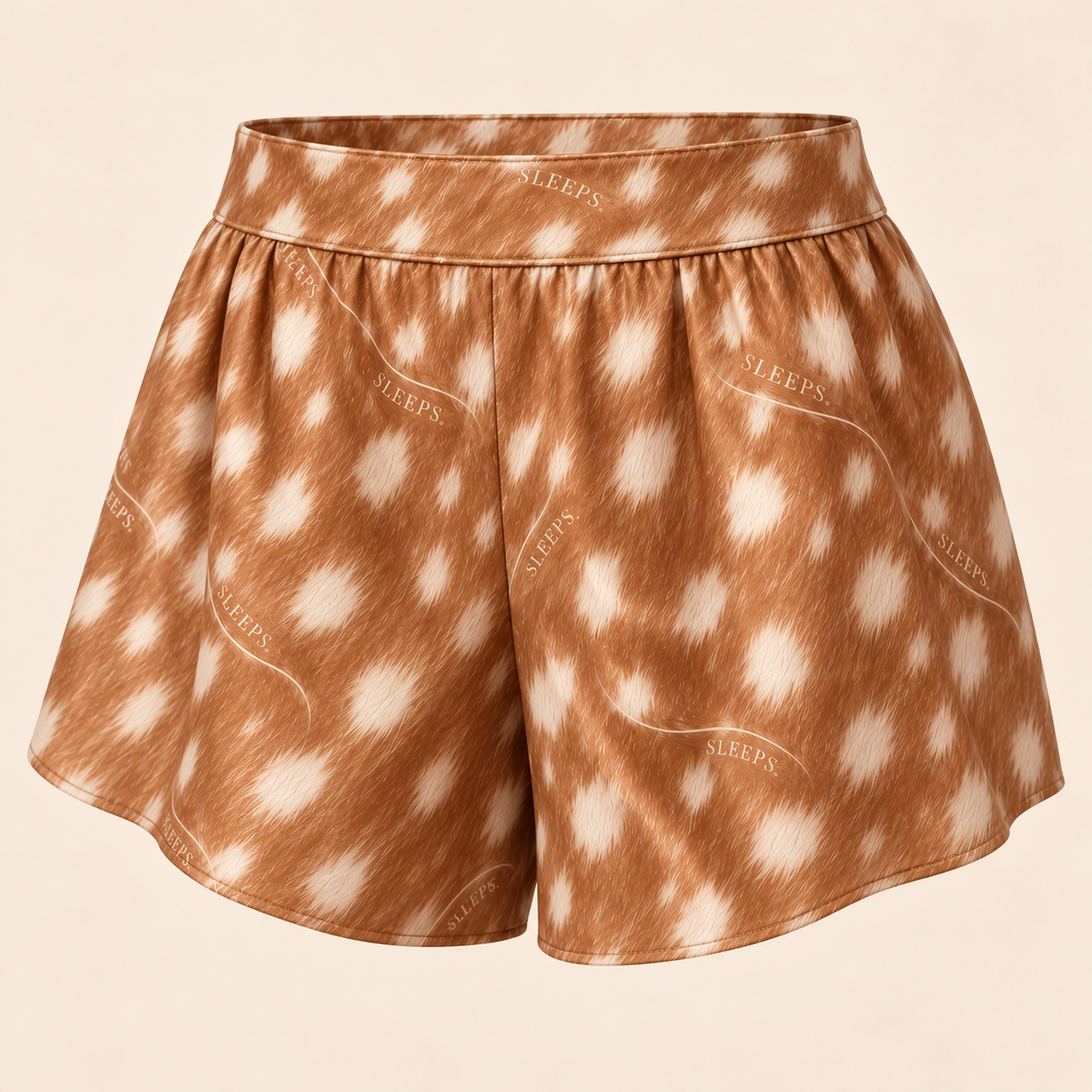 Dappled Silk Shorts