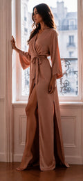Rose gold Robe At First Light