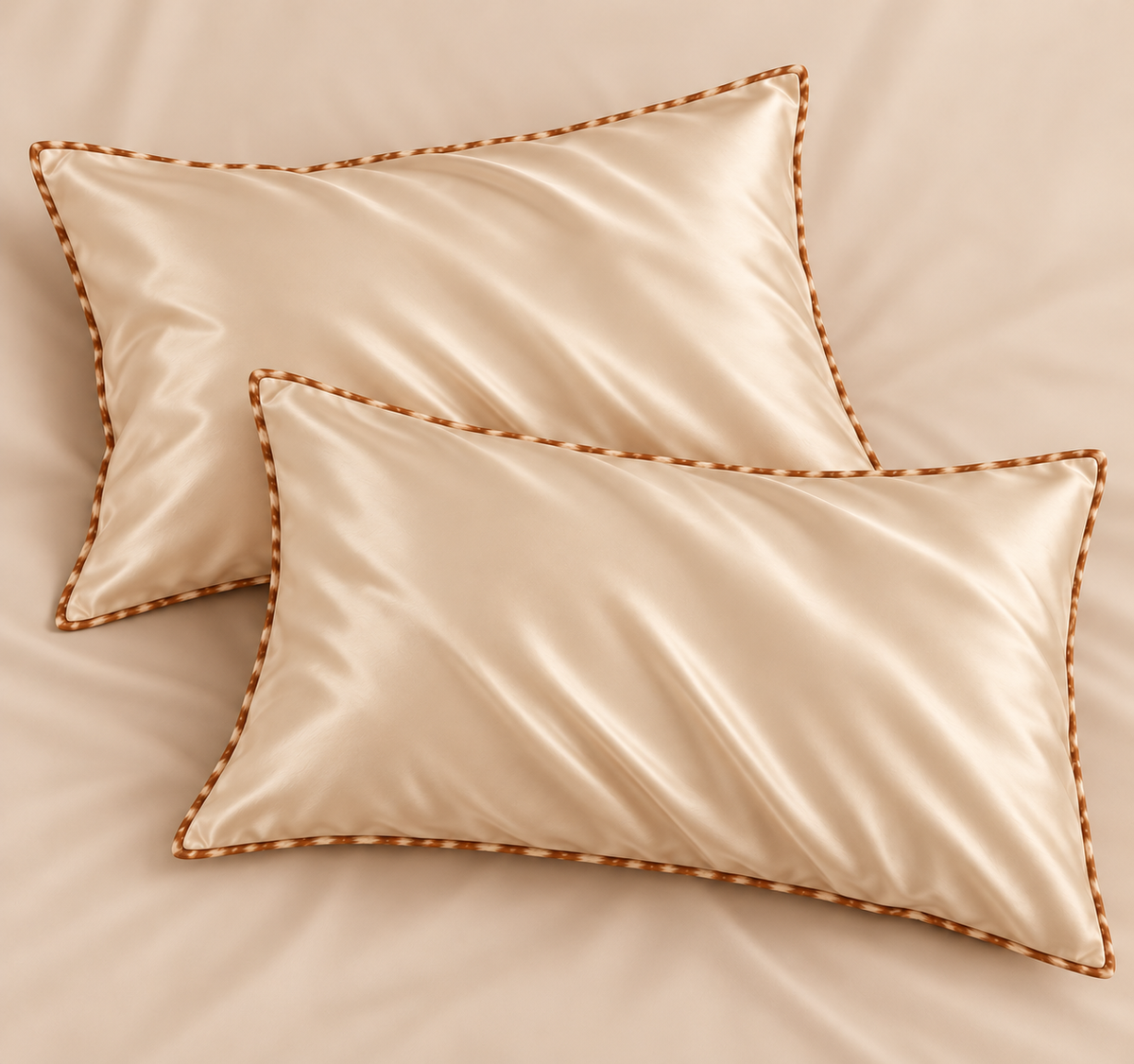 Fawn Cream Bambi Dreams Silk Pillowcase Duo